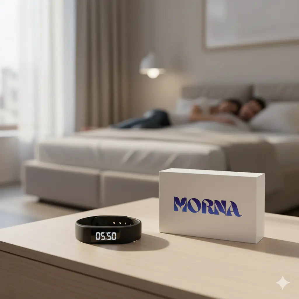 Morna – Vibrationsarmband für diskretes Aufwachen